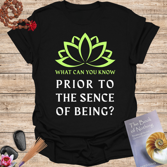 What Can You Know Prior to the Sence of Being?